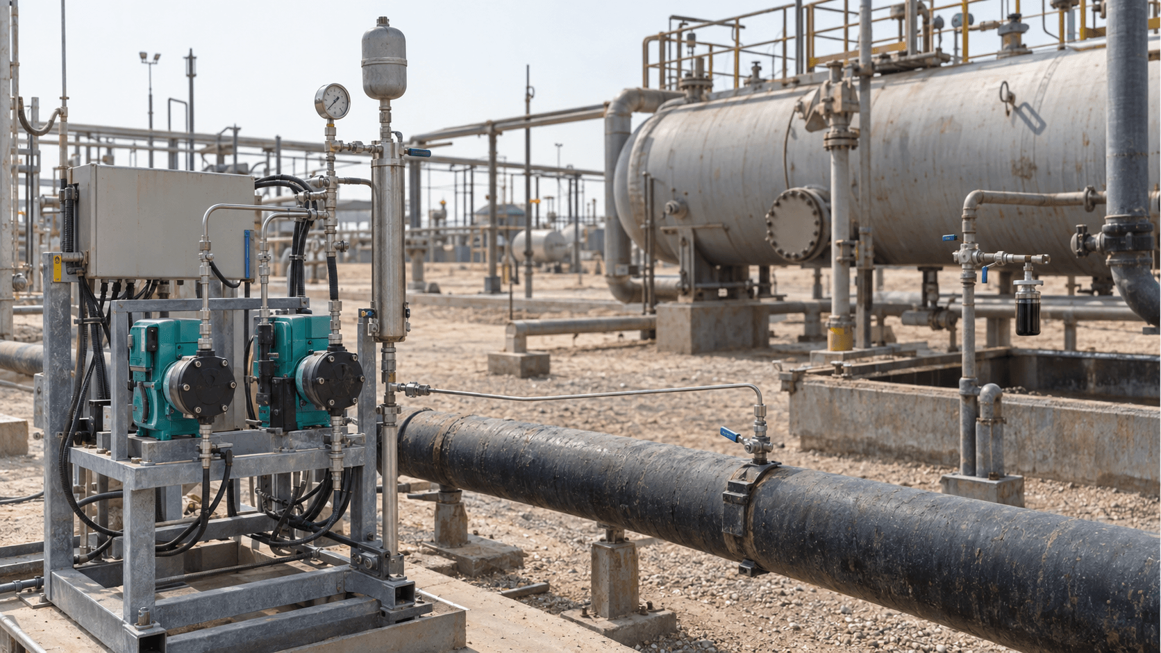 Technical evaluation and field-trial support for oilfield chemicals